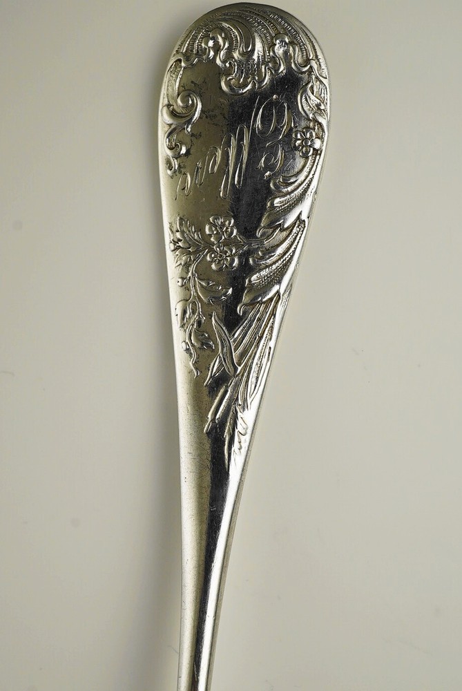Silver Spoon Stamped 800 FORK AND SPOON SET