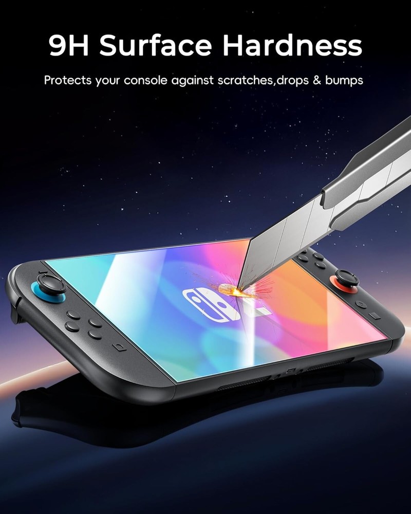 2-Pack For Nintendo Switch 2 Console 2025 Tempered Glass Cover Screen Protector