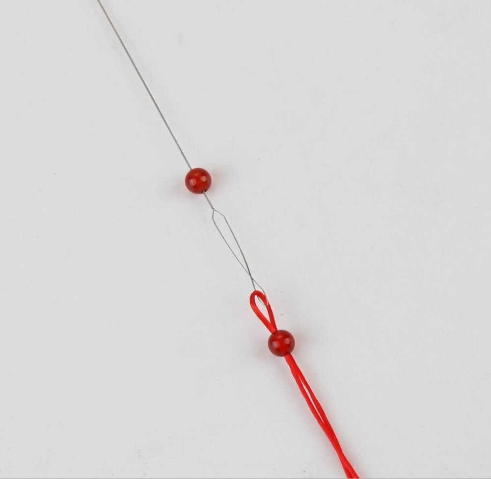 Big Eye Beading Needles Thread String Cord Pins For Beads Making 7pcs 7 Size