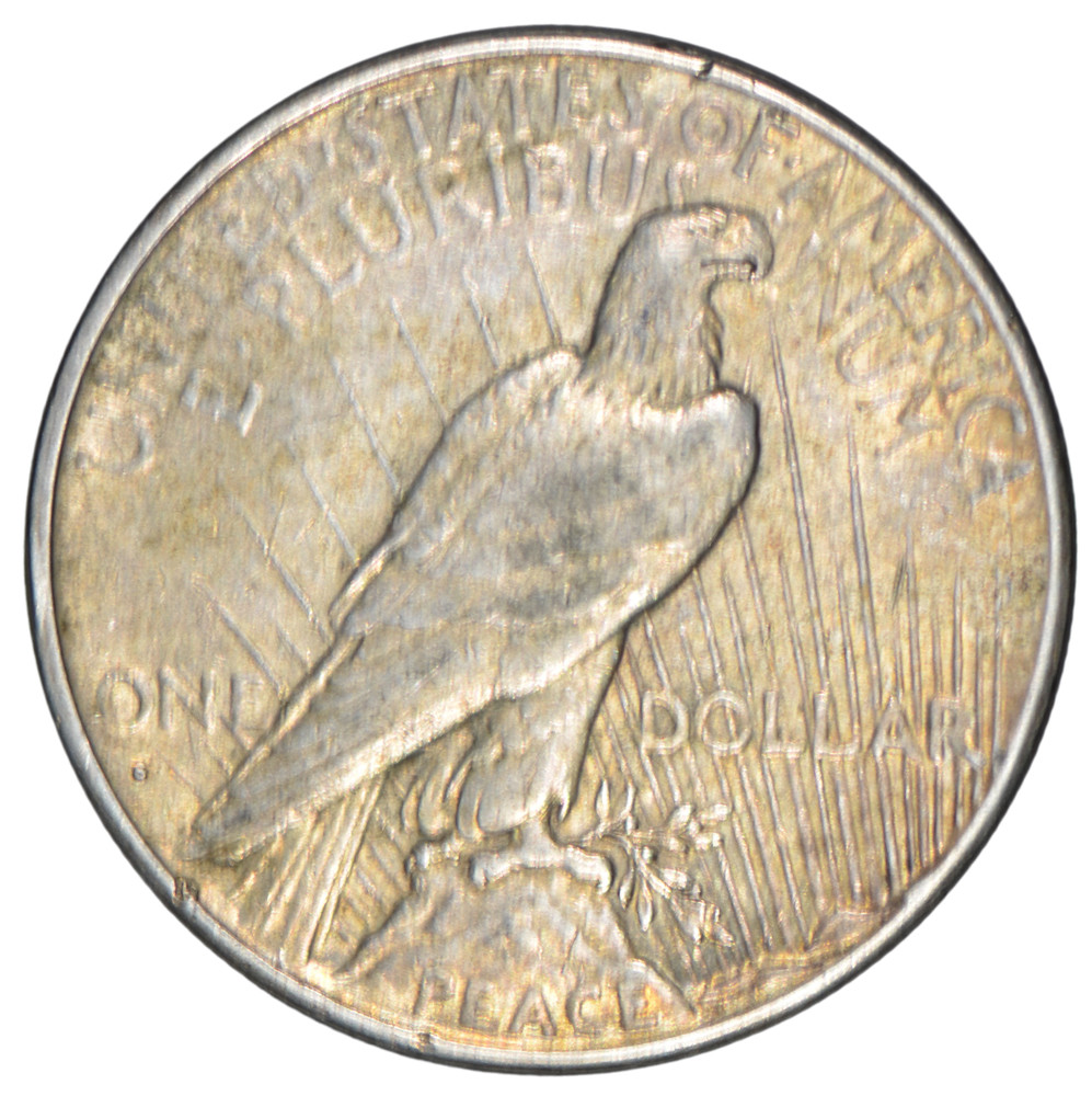 1926-S $1 Peace Silver Dollar ~ AU