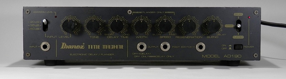 IBANEZ  AD-190 Time Machine_Vintage Multi Mode Analog Delay & Flanger