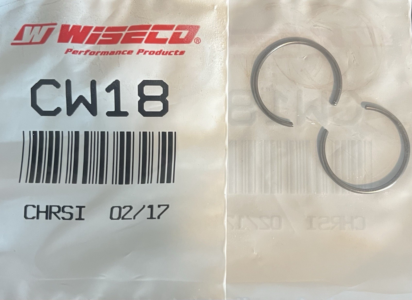 Wiseco CW18 Wrist Pin Retainer Set – 18.00 mm Diameter