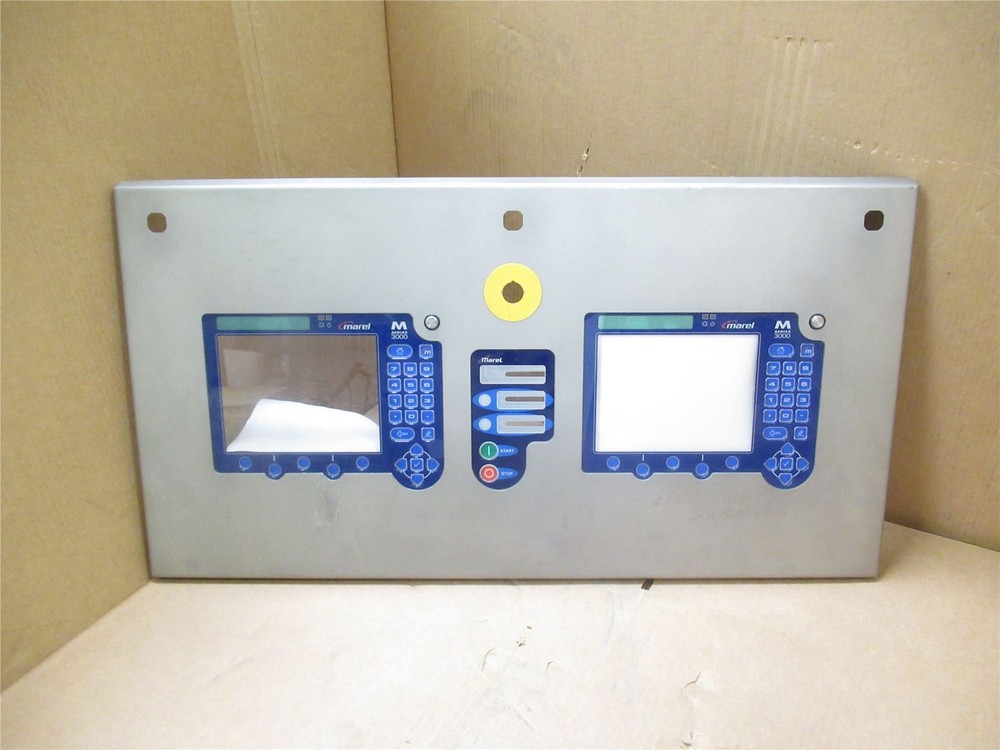 237698 Old-Stock; Marel 4264022 Start/Stop Panel; M3000; SS Frame