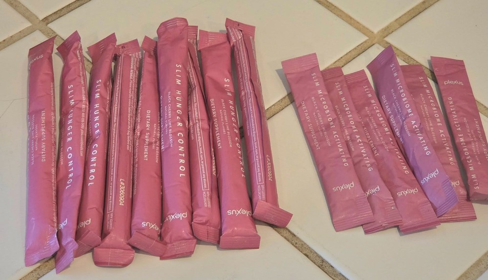 Plexus Slim Hunger Control 9 Packets & Slim Microbiome 6 Packets