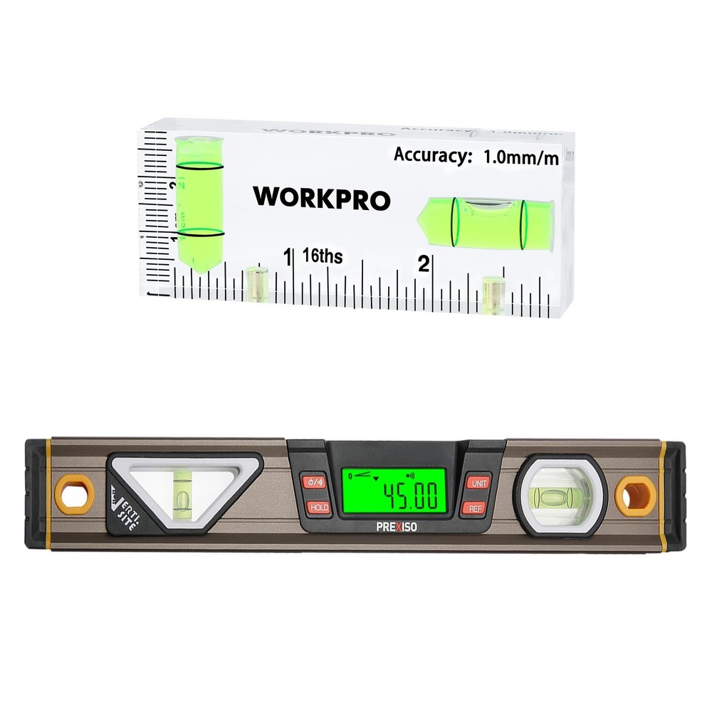 PREXISO Digital Level+Small Level, 3 Inch Mini Level Tool