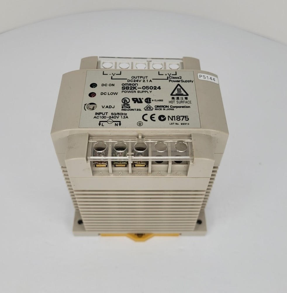 Omron S82K-05024 Power Supply 24 VDC