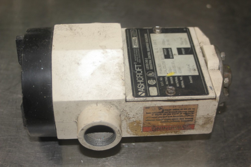 Ashcroft Pressure Switch PPAN4JB25