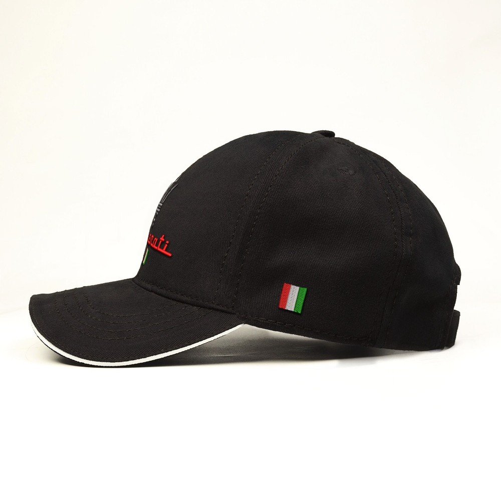 Maserati Italian Flag Embroidered Hat