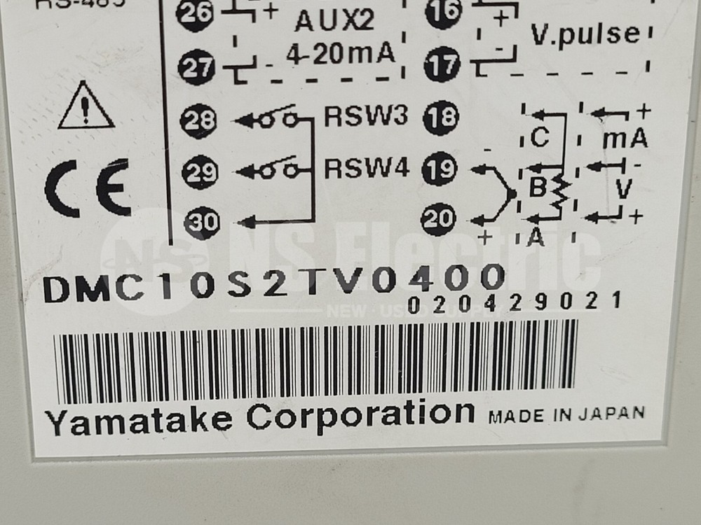 Yamatake / DMC10S2TV0400 / Regulator