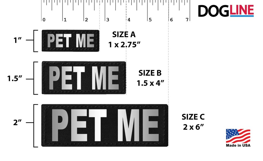 Pet Me Removable Patches Small/Medium