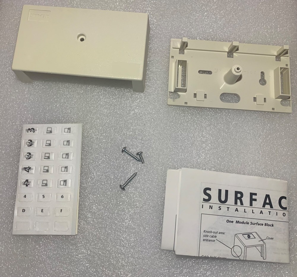 1X Mod-Tap TWO MODULE SURFACE BLOCK BASE