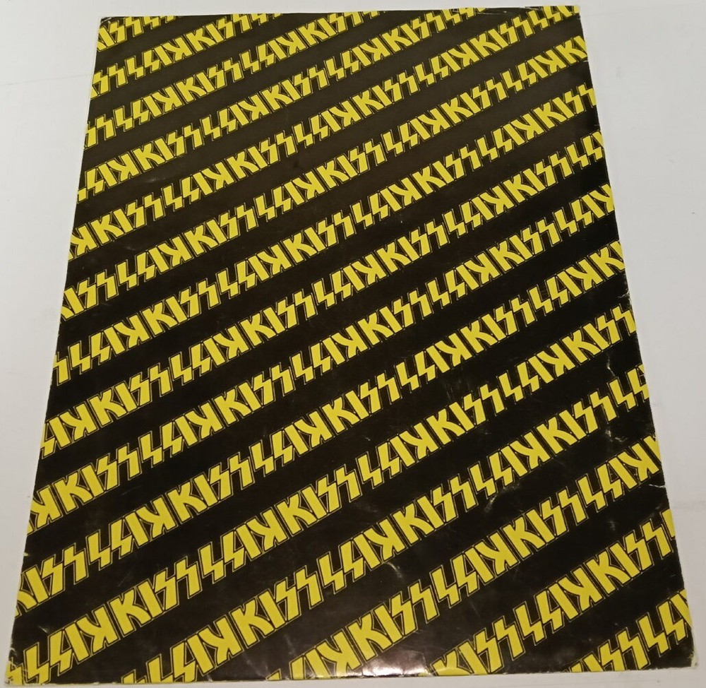 Kiss 1975 Original Dressed To Kill Press Kit Folder Promo