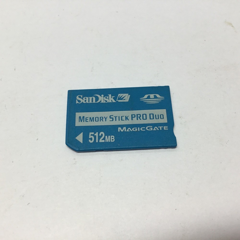 sandisk memory stick pro duo 512 MB Memory Card.