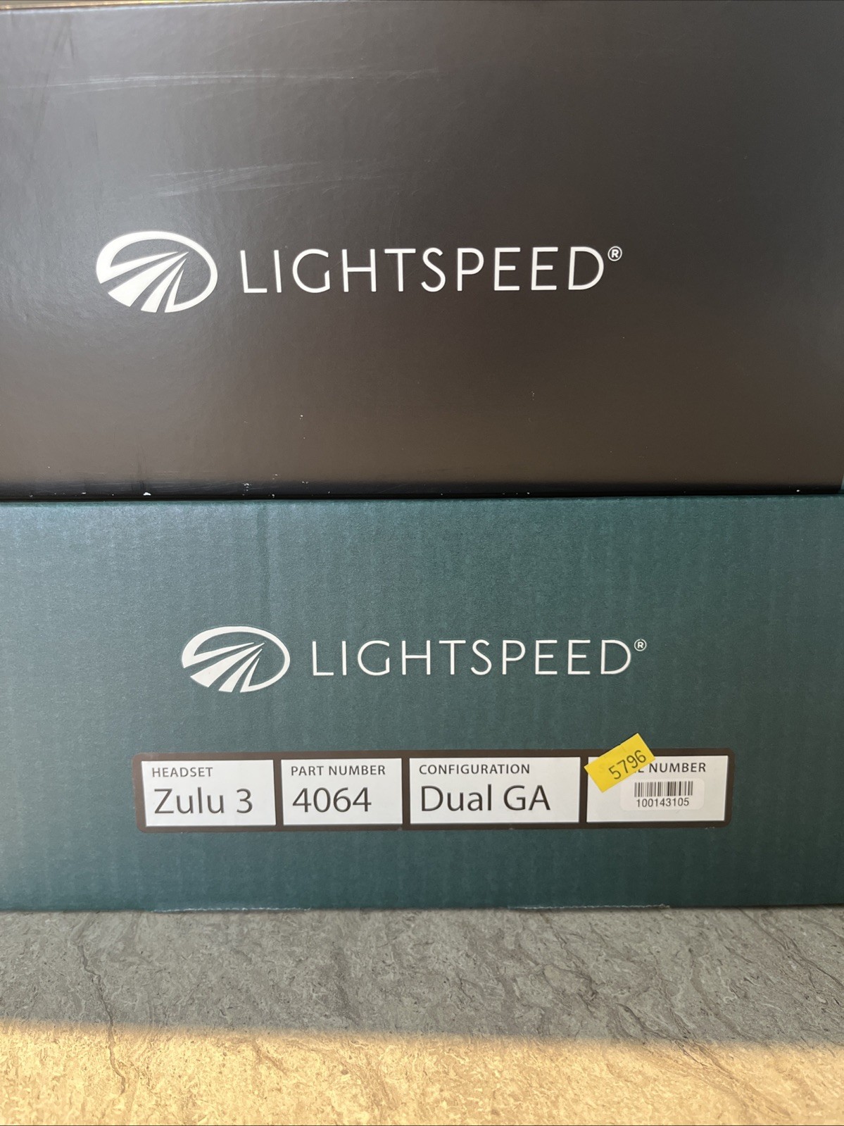 Lightspeed Zulu 3 Dual GA Headset Battery Power Part #4064