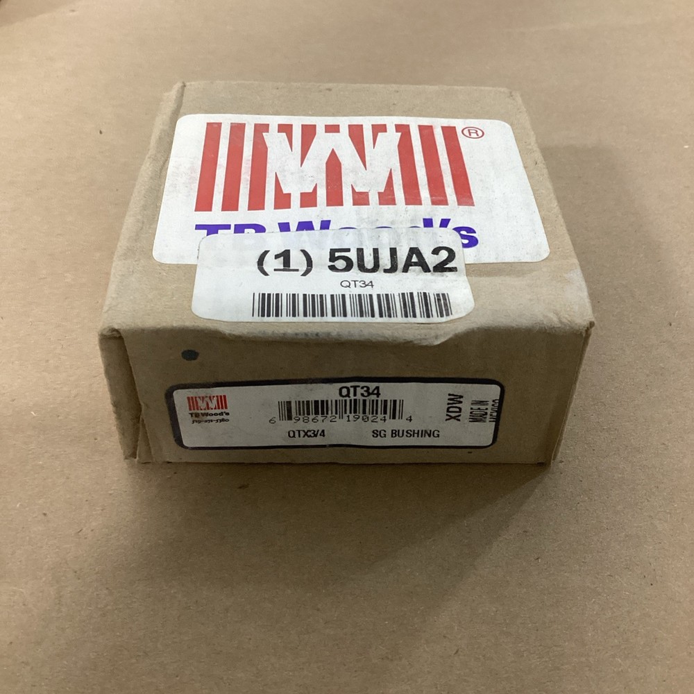 Tb Woods Qt 3/4 Bushing, 3/4" Bore