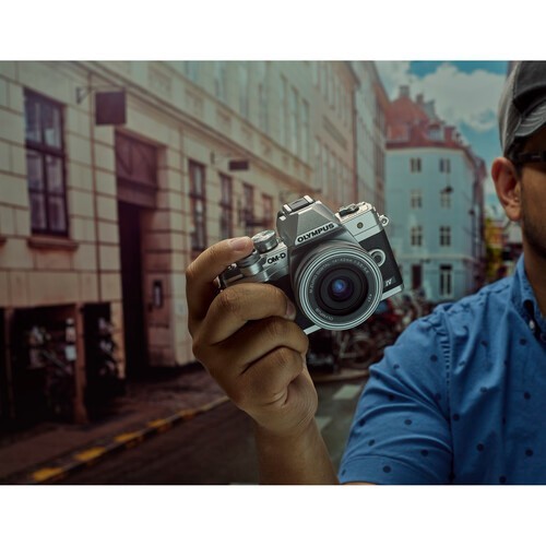 Reconditioned Olympus OM-D E-M10 Mark IV Mirrorless Camera - Silver ( Body Only)