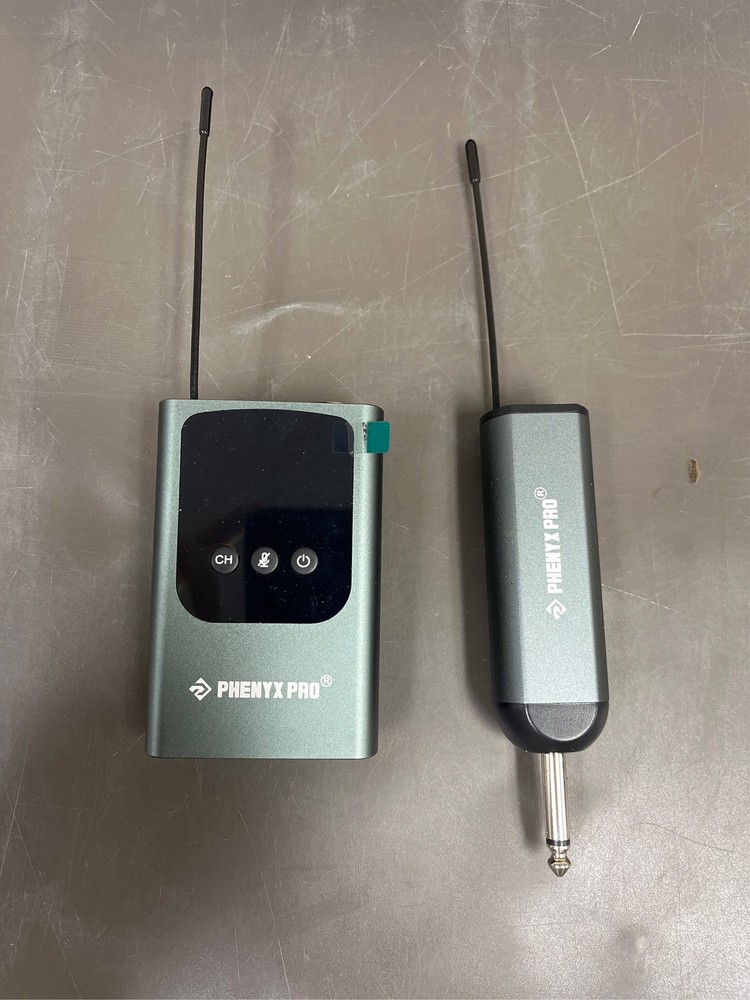 Phenyx Pro Single Digital Wireless Microphone System, w/Mini Receiver, Bodypack