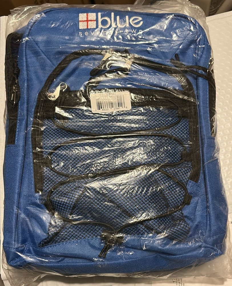 Blue Coolers Blue Seventy-Two 72 Hour Emergency Backpack Survival Kit