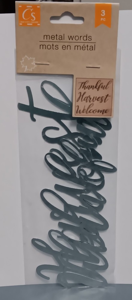 Crafter's Square Metal Words