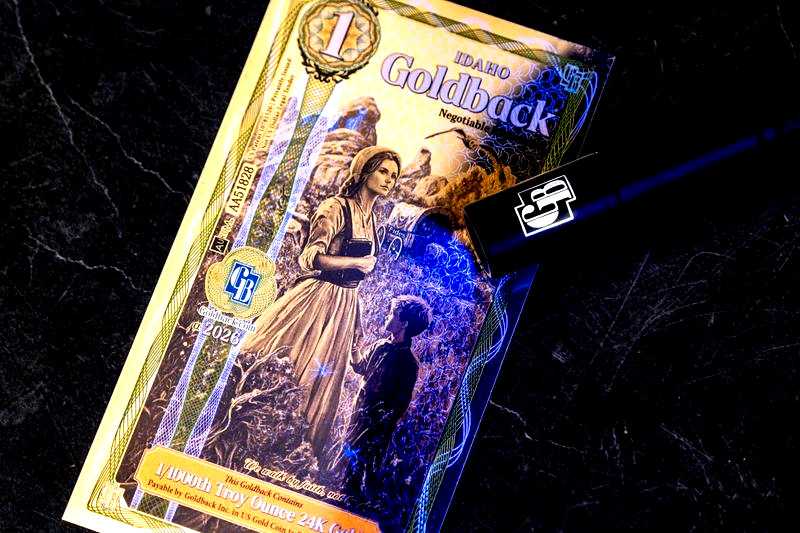 LOT 3 X IDAHO ALPHA GOLDBACK NOTES BU 1/4, 1/2, & 1 DENOMINATIONS PRE SALE 🔥