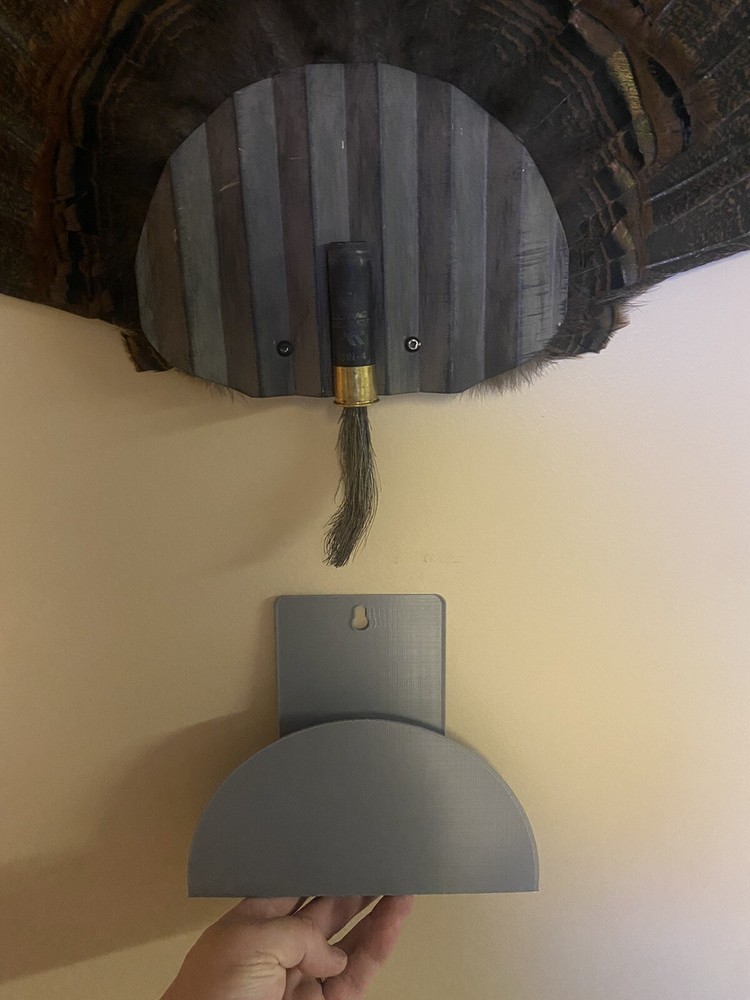 Turkey Fan and Beard Mount Kit 3D Printed