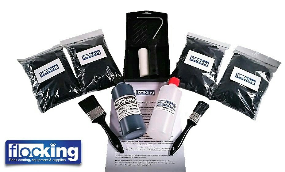 DIY Flocking Kit Bulk Dashboard Flocking Flock Flocked Choose your Colour