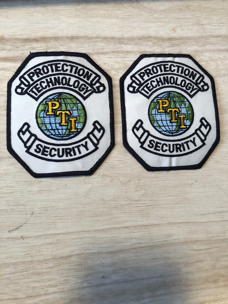 2 Protection Technology Security Shoulder Patches