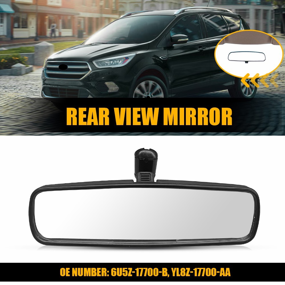 1X Interior Rear View Mirror For Ford Mustang Escape Focus C-Max Mercury Mariner