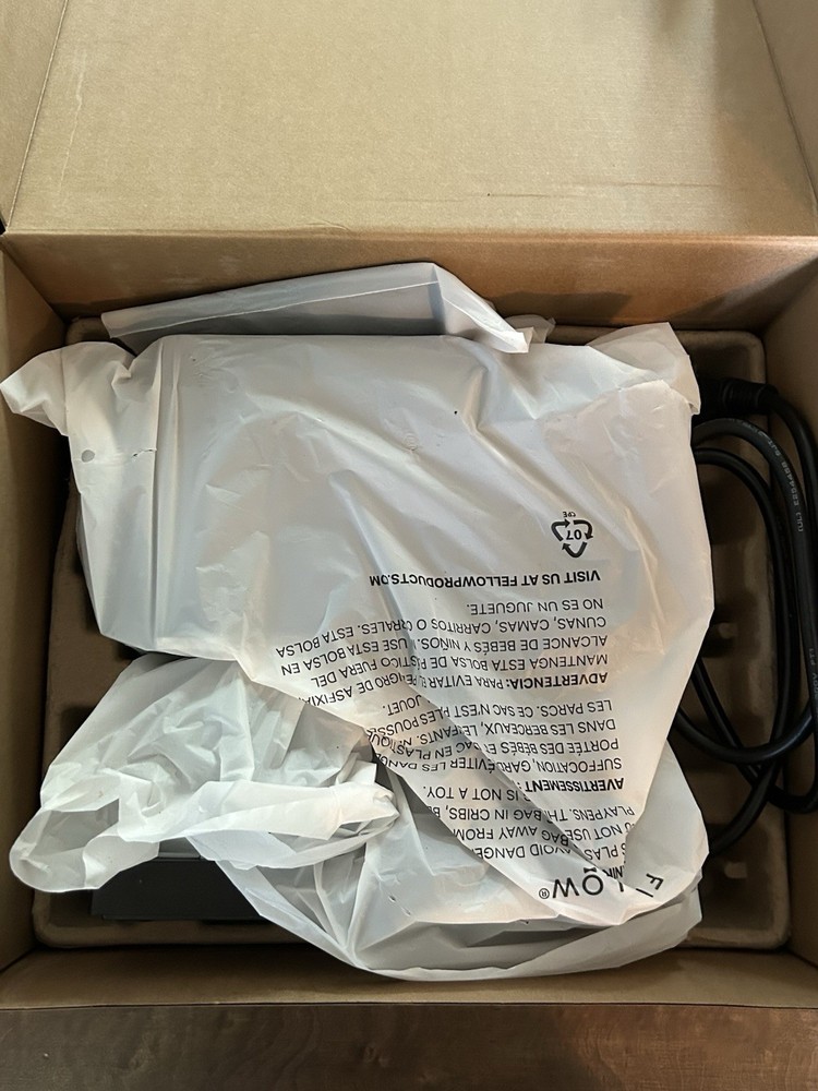 Fellow Ode Brew Grinder BGAAUS Matte Black Shipped In Box Pictured