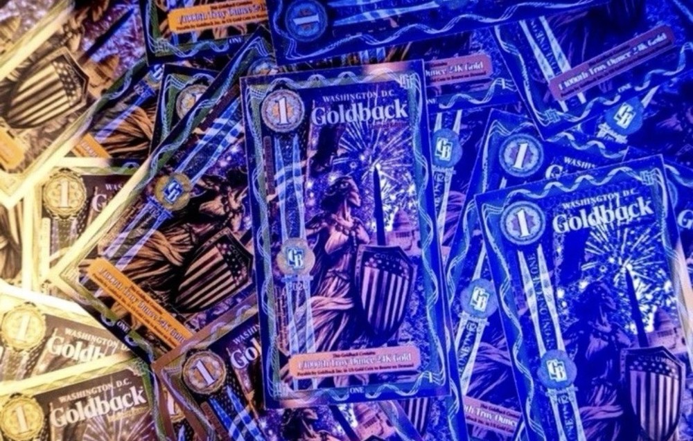 OFFICIAL GOLDBACK 24K GOLD NOTE UV PENLIGHT AUTHENTICATOR