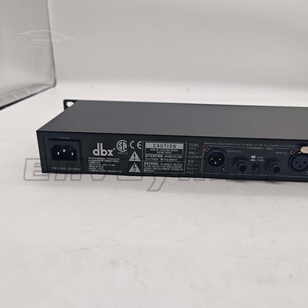 NEW DBX 166XL Compressor Limiter/Gate Effects DSP Processor US Stock