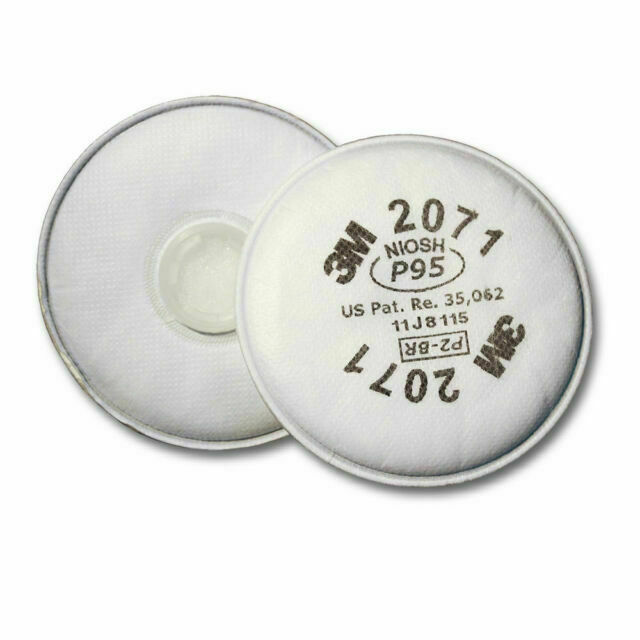 3M P95 Particulate Filter for Respirator, 2071 - 2 Pack