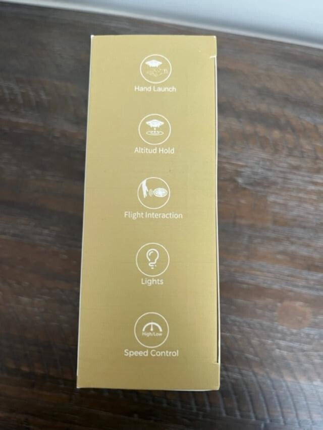 MINI DRONE ALIEN POWER 360, Interact with your drone by Hand, Blue