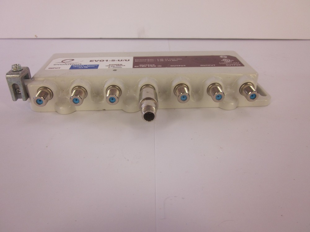 Evolution EVO1-5-U/U Amplifier Signal Splitter - No Power Adapter EUC