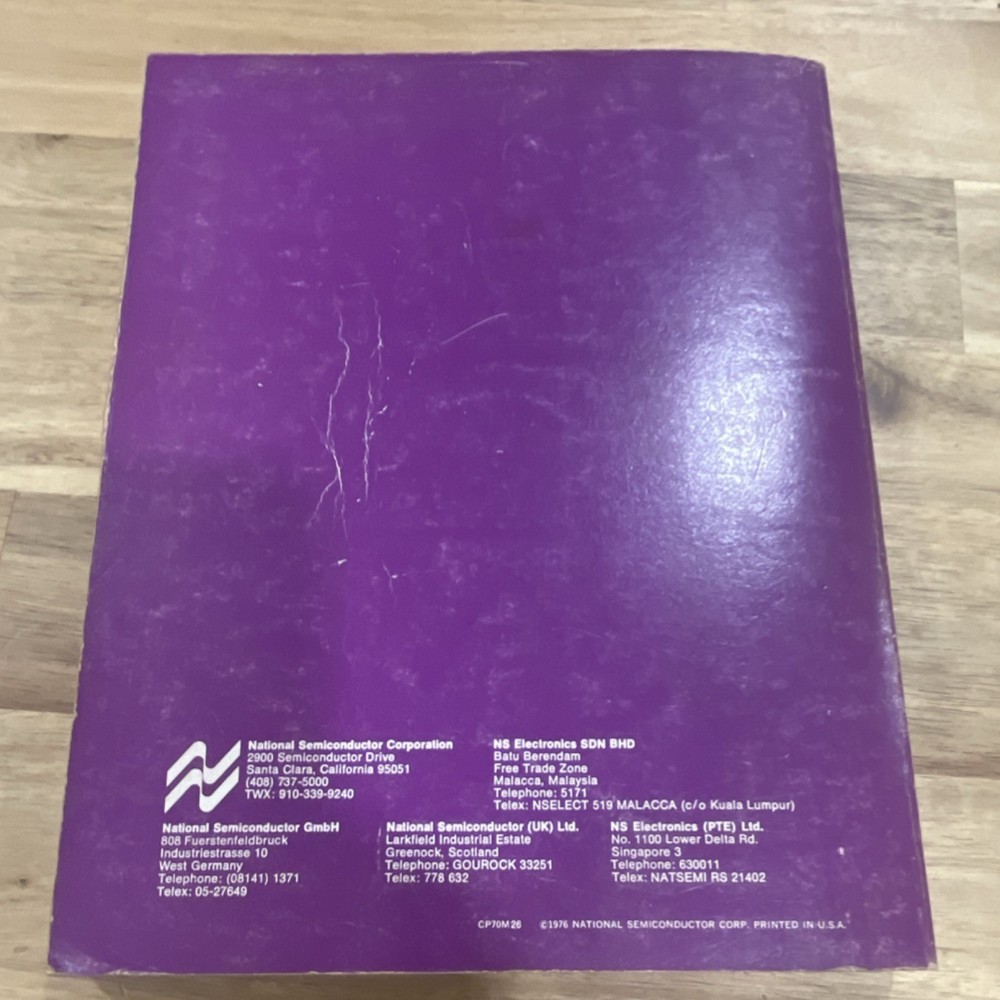 National Semiconductor TTL Databook 1977 Electronic Components Manual