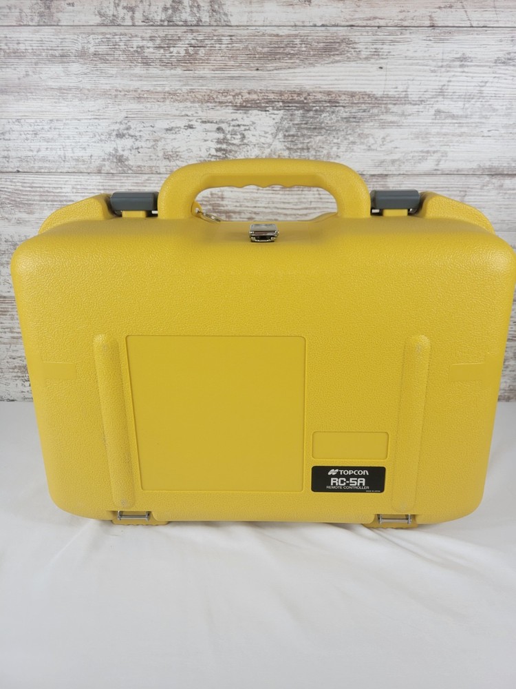 Topcon Hard RC-5A Case ONLY Carrying Case w/ Foam Inserts (Replacement Case)