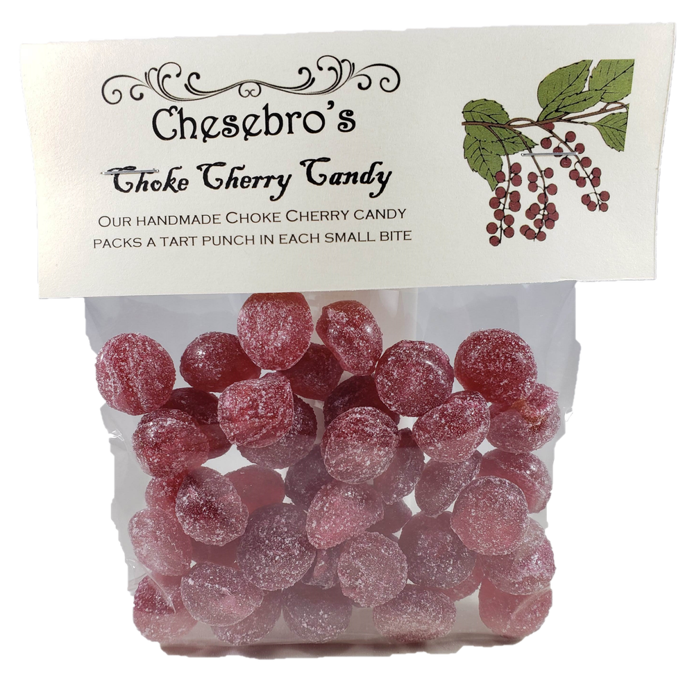 Choke Cherry Hard Candy Drops