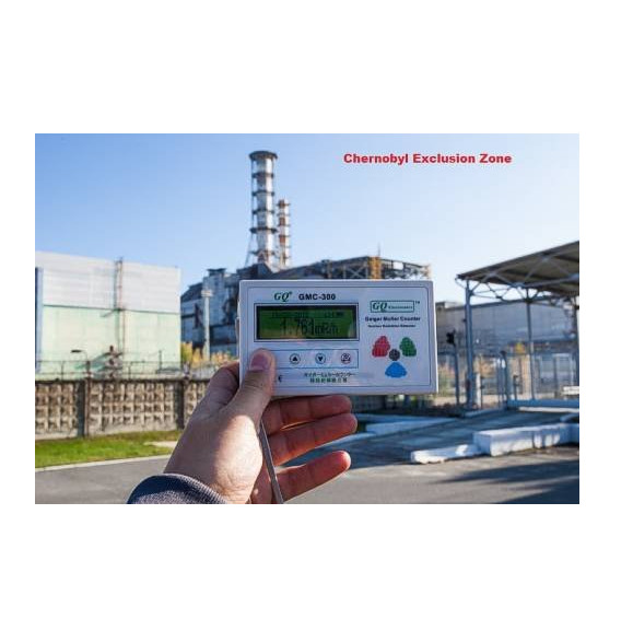GMC-320 Plus Geiger measures beta, gamma, X-ray radiation, logs data