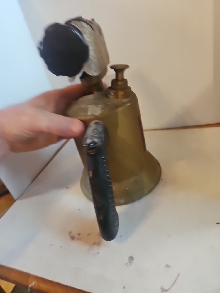 Vintage Brass Blow Torch Untested