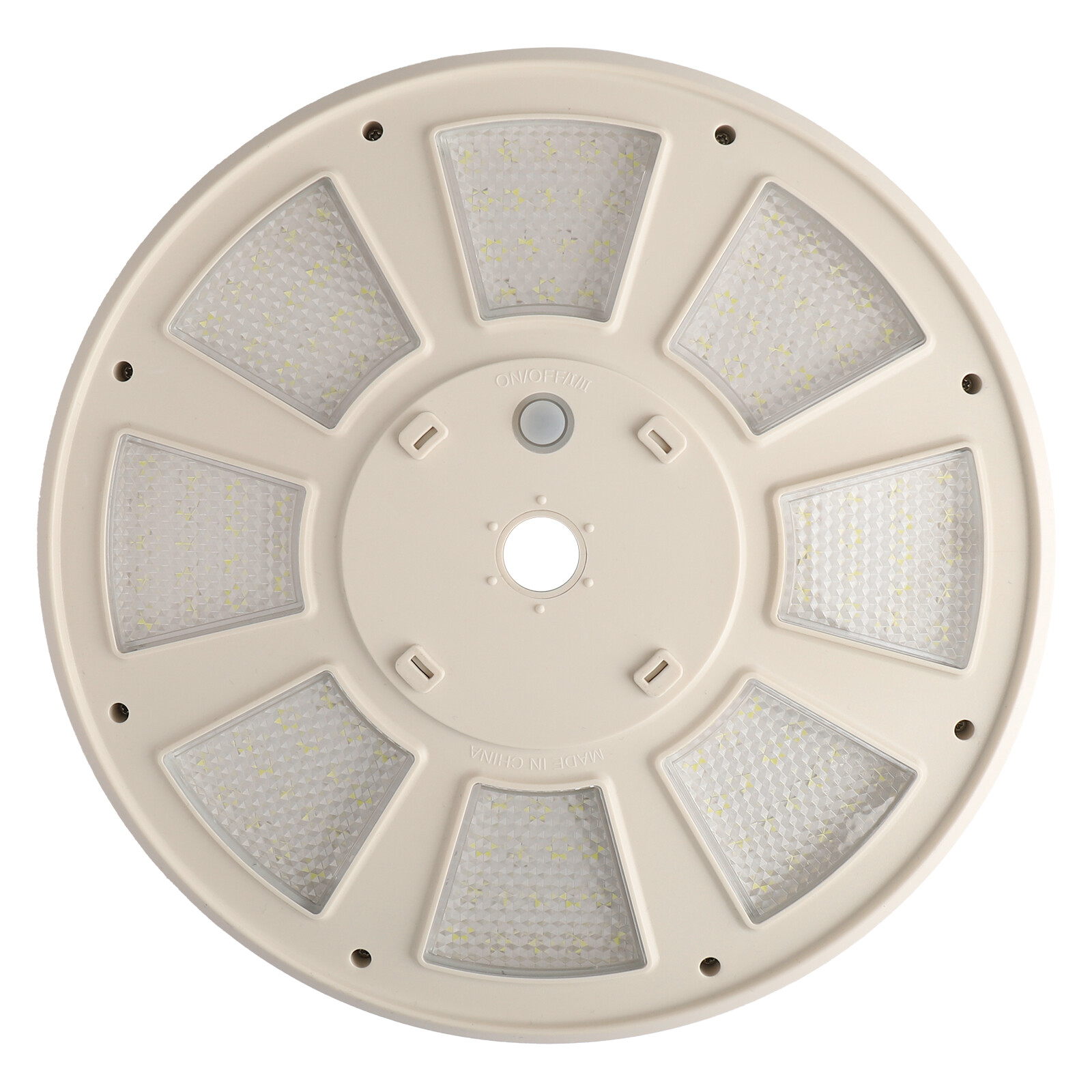 136 LED Solar Flag Pole Light New Super Bright Solar Powered Light Waterproof US