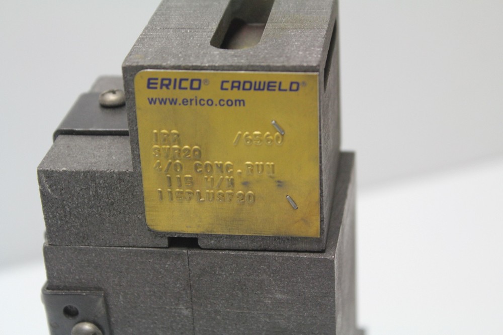 Erico Cadweld SVR2Q vertical Splice cable Mold Used