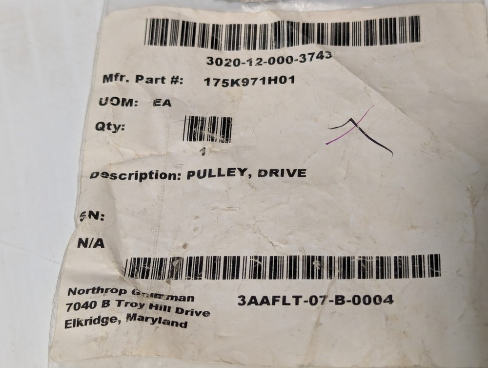 Brecoflex 175K971H01 Pulley Drive