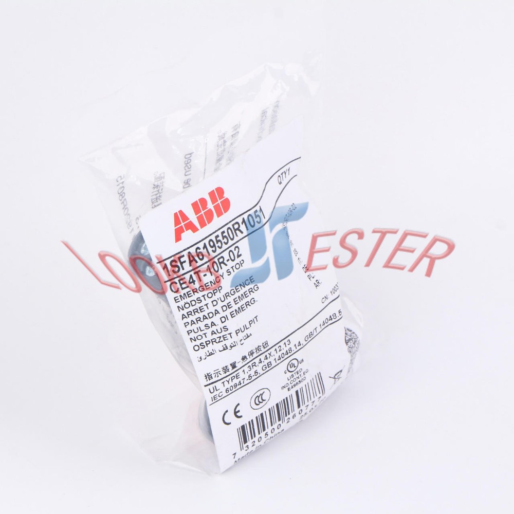 ONE ABB CE4T-10R-02 button switch New