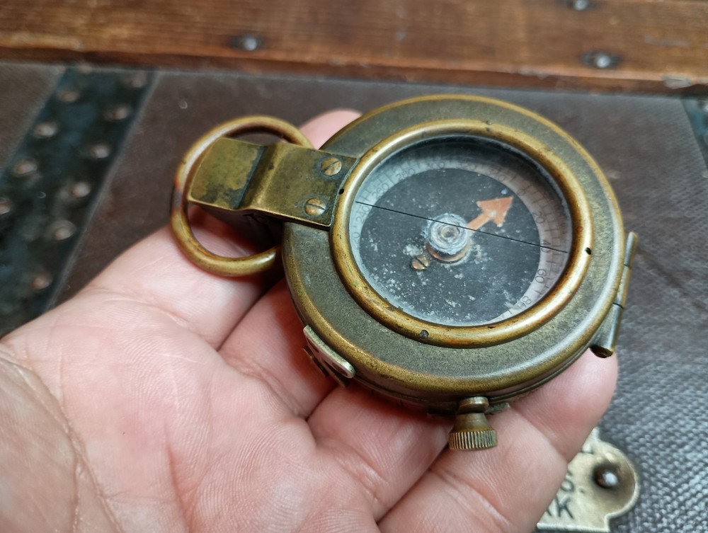1918 Compass C-E No. 9416 Nice Patina Unpolished