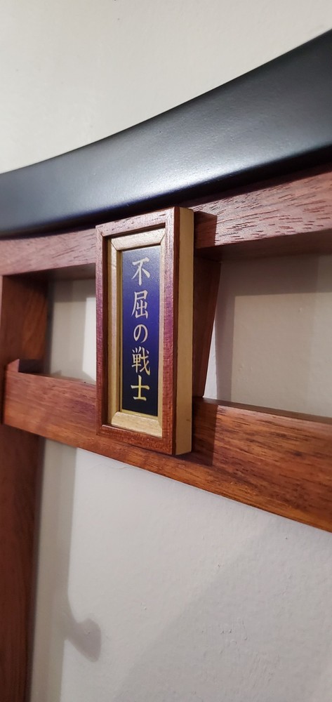 Tori Gate Samurai Sword Wall Mount Stand