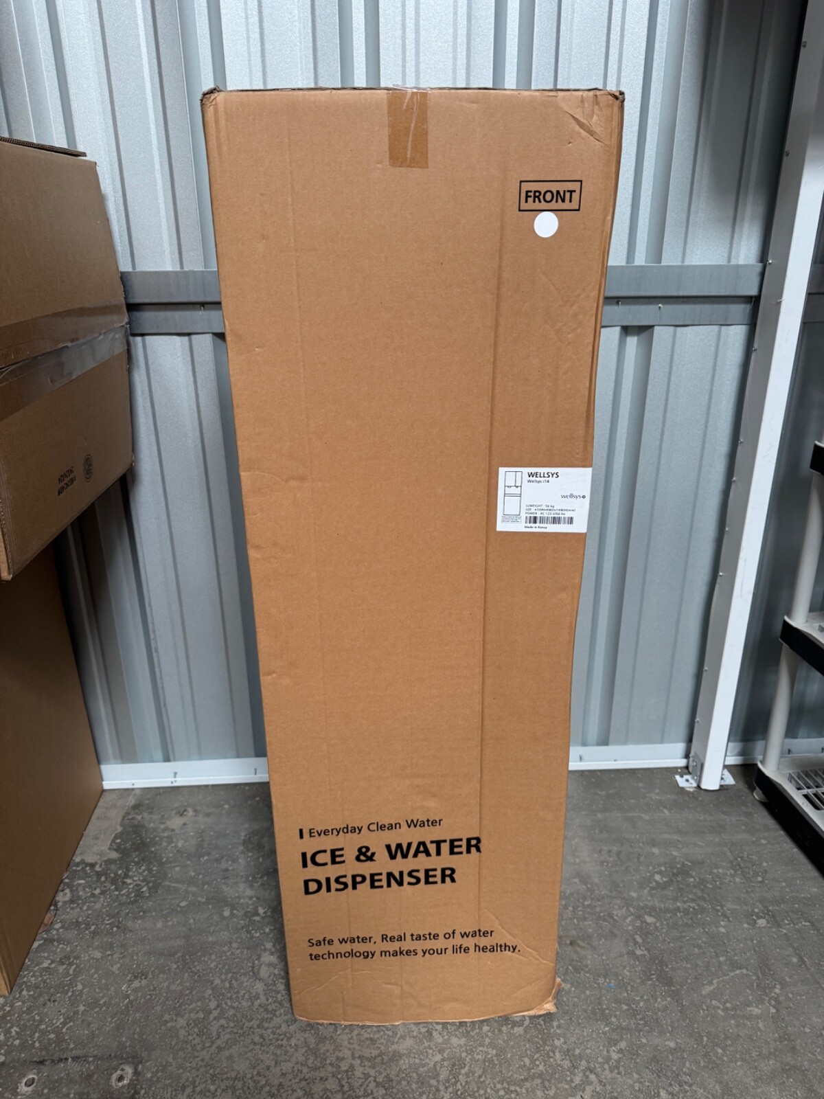 Wellsys i14 Touchless Hot Cold Ambient Water & Ice Dispenser Holds 13.2 lb Ice