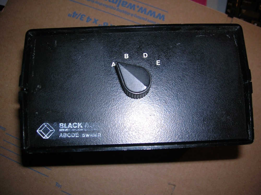 Black Box ABCDE Switch 4-to1 Model SW050