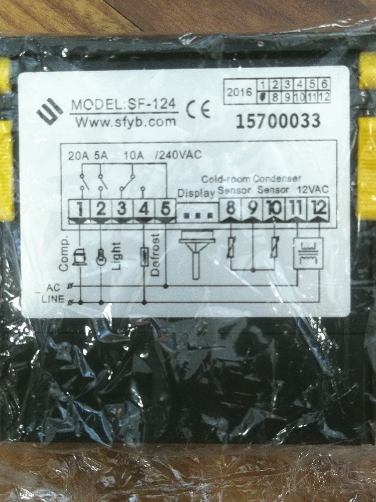 SHANGFANG SF-124 Digital Temperature Controller