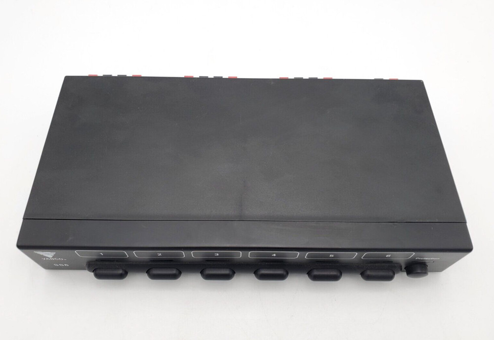 Vanco SS6 Speaker Selector Switch 6-way Distribution Protection Unit - Tested