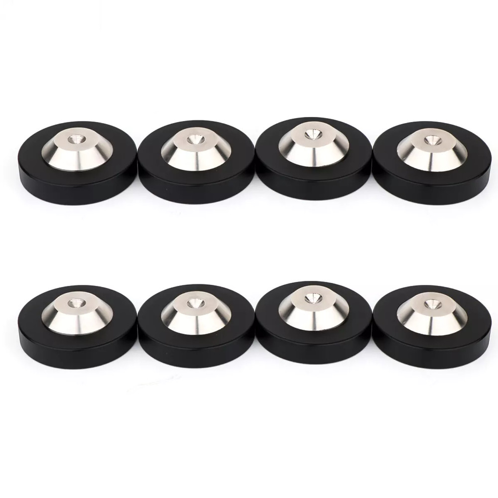 8Pcs HiFi Audio Speaker Isolation Feet AMP DAC Spike Base Pad 39 x 13 mm